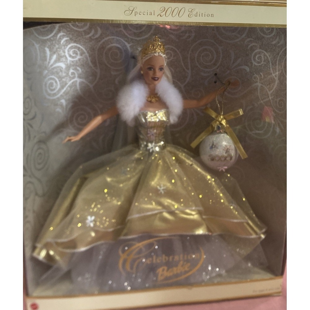 Rare Vintage Special 2000 Edition Celebration Barbie Doll‎ - Holiday Collectible
